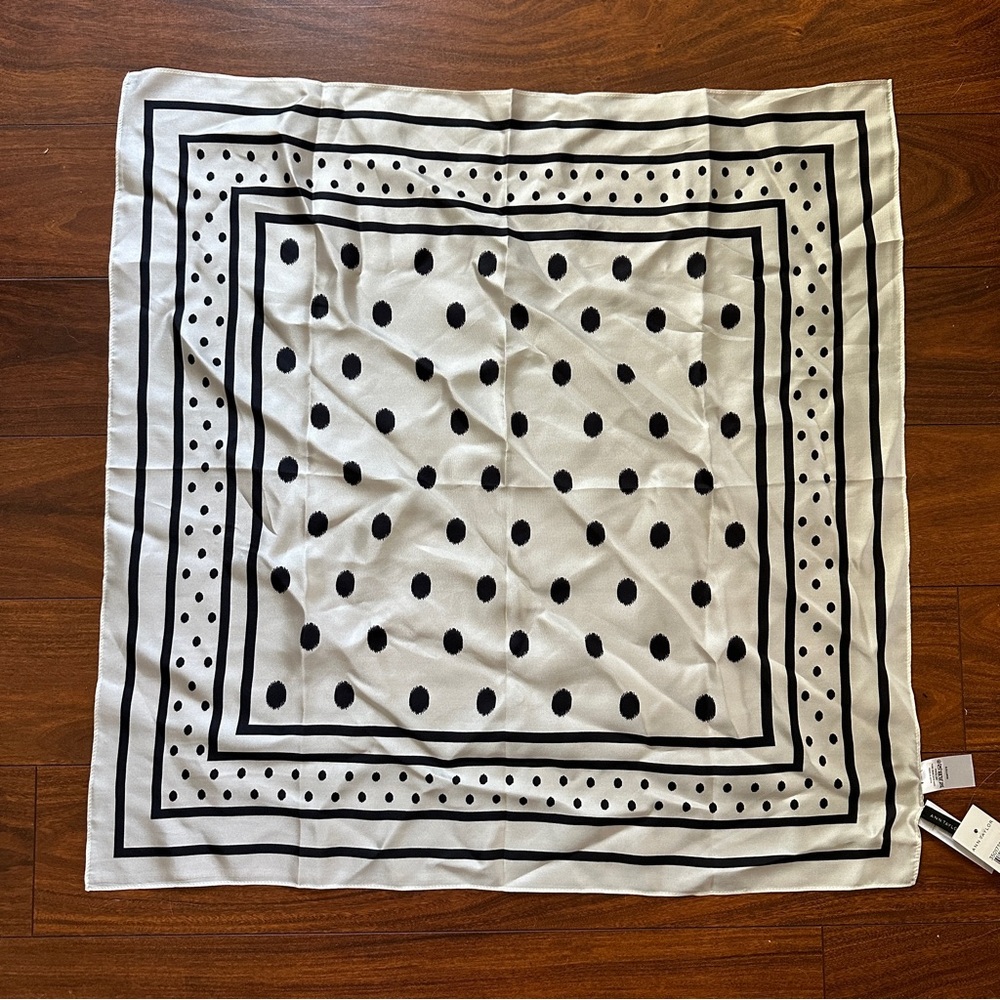 100% Silk Scarf Ann Taylor
